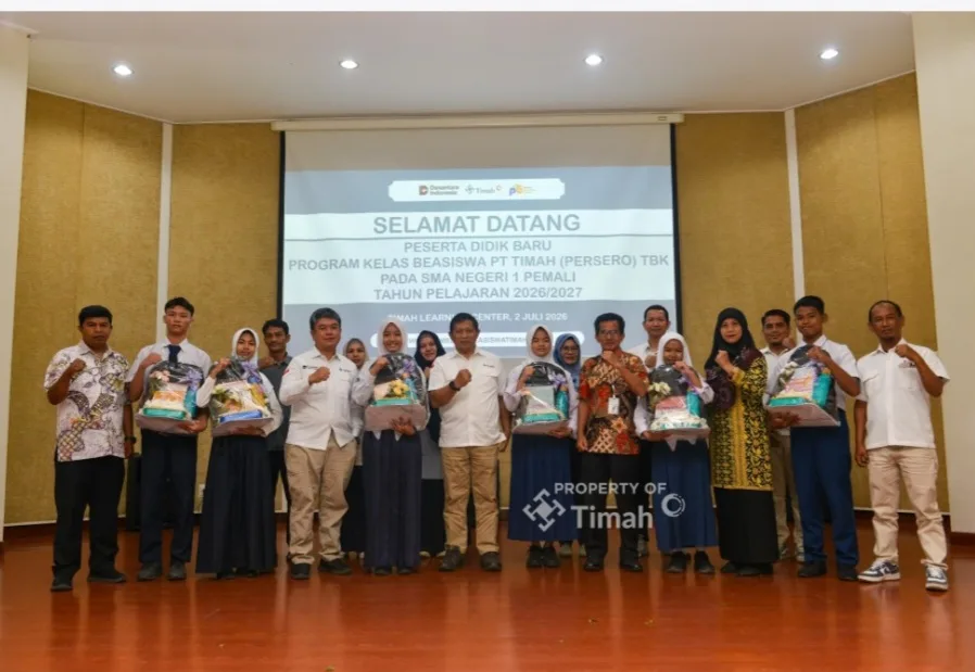 PT TIMAH Gelar Serah Terima Program Kelas Beasiswa, 36 Siswa Resmi Awali Perjalanan Meraih Cita-Cita