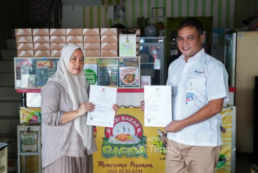 Fasilitasi Sertifikasi Halal, PT TIMAH Bantu UMKM Nasi Bakar Safira Tingkatkan Kepercayaan Konsumen