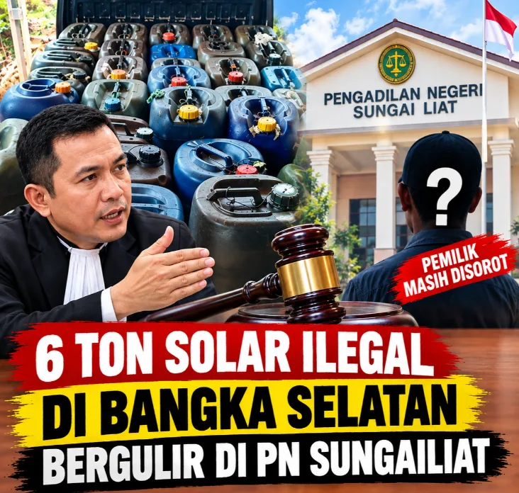 Kasus 6 Ton Solar di Basel, Pengacara Soroti Sosok Pemilik BBM Ilegal 