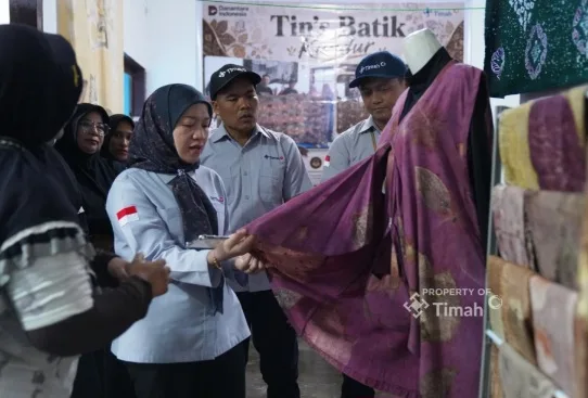 PT TIMAH Dorong Lahirnya UMKM Batik Khas Kundur, Bangun Ekonomi Kreatif 