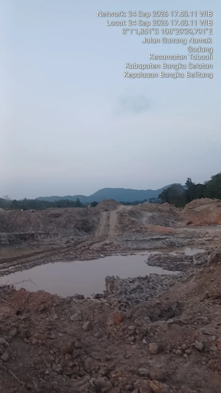 BOS Tambang Mitra PT Timah di Jalur 2 Toboali Masih Misteri, Aktivitas Diduga Langgar K3 Dipertanyakan