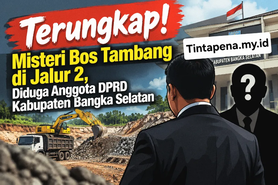 Terungkap! Misteri Bos Tambang di Jalur 2 Toboali, Diduga Anggota DPRD Bangka Selatan 