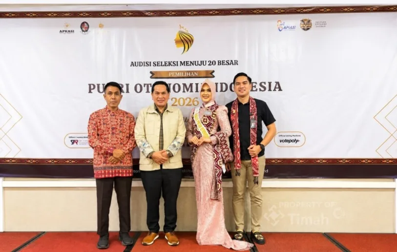 PT TIMAH Konsisten Dukung Pengembangan Generasi Muda, Putri Bangka Barat Raih Gelar Duta Wastra 2026