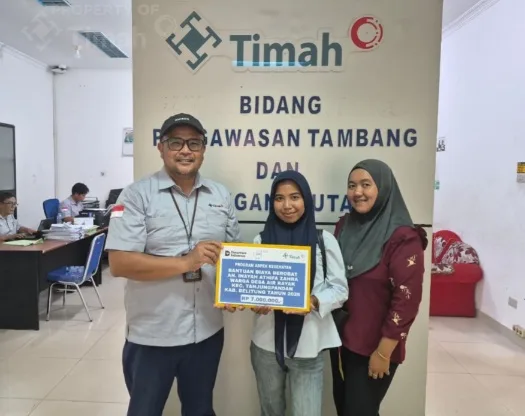 Hadirkan Harapan untuk Keluarga, PT TIMAH Dukung Biaya Pengobatan Anak di Belitung 