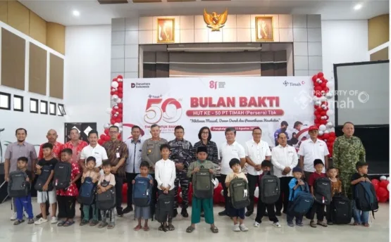 Semarak Usia Emas, Bulan Bakti HUT ke-50 PT TIMAH Disambut Antusias Warga Pangkalpinang