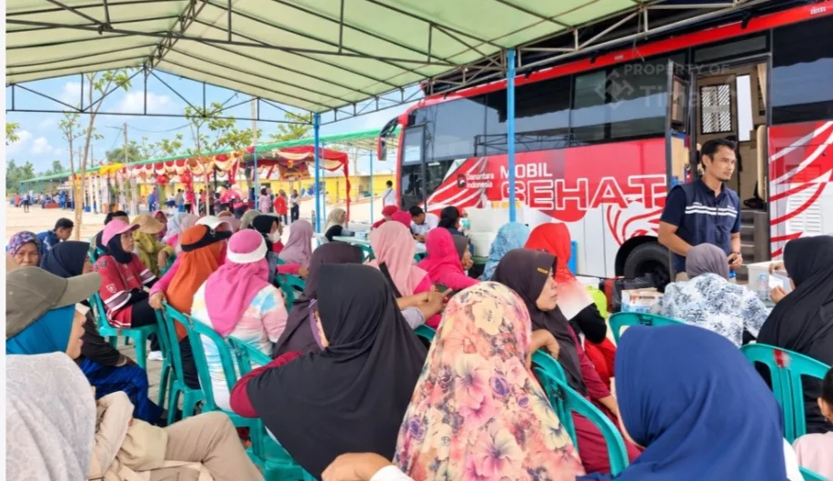 PT TIMAH Hadirkan Layanan Kesehatan Gratis di Festival Kuliner