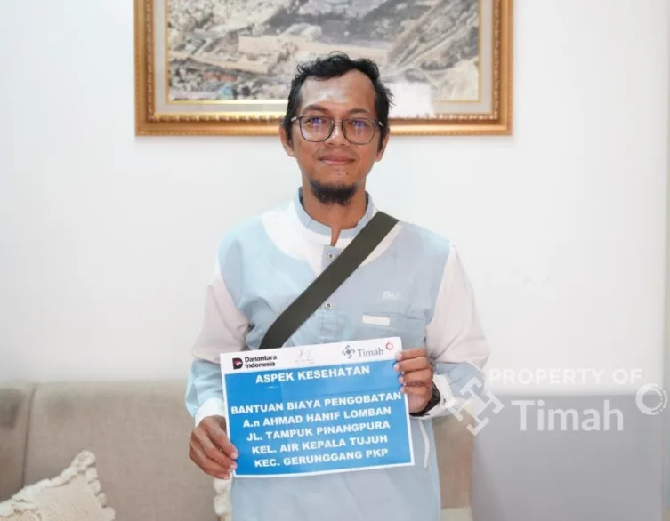 Dukungan PT TIMAH Menguatkan Perjuangan Keluarga Ahmad Hanif Jalani Pengobatan