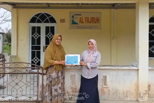PT TIMAH Bantu Renovasi Musala Al Fajruh Kecamatan Kundur, Tingkatkan Kenyamanan Ibadah Masyarakat