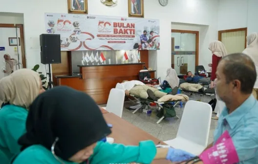 Dari Jakarta hingga Kundur, Donor Darah Bulan Bakti PT TIMAH Kumpulkan 576 Kantong