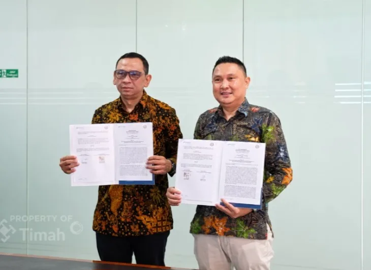 PT TIMAH Dorong Penguatan Industri Maritim Nasional, PT Dok dan Perkapalan Air Kantung Jalin Kerja Sama Strategis 