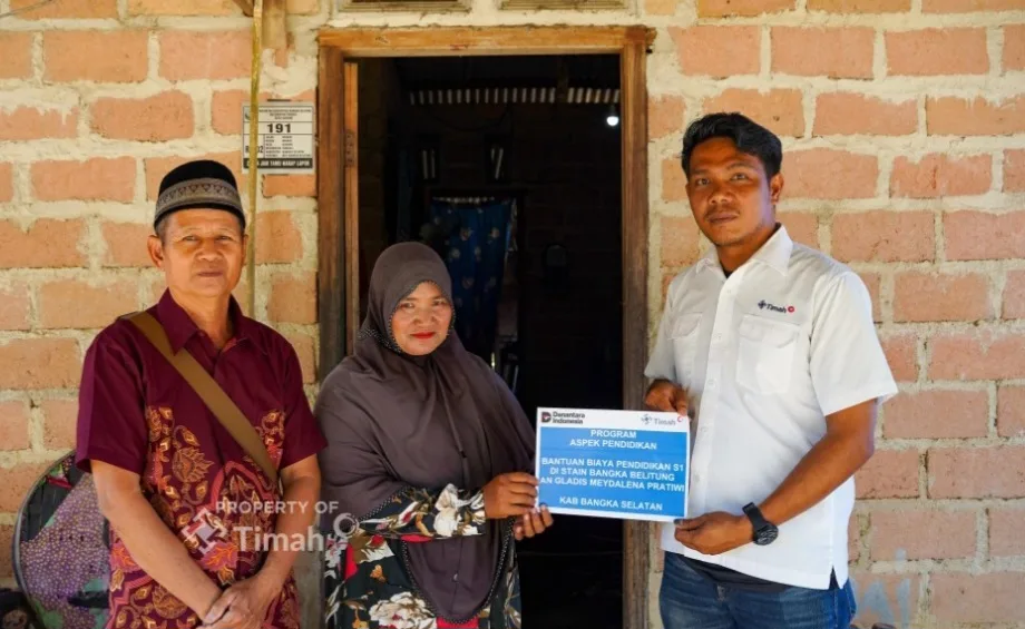 Nyaris Putus Kuliah karena Biaya, Mahasiswi di Bangka Selatan Dapat Bantuan Pendidikan dari PT TIMAH