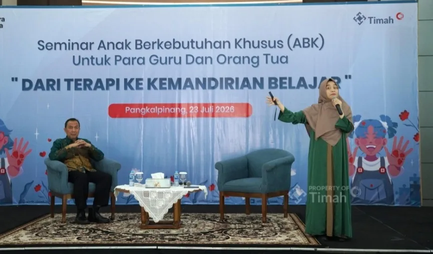 Hari Anak Nasional, PT TIMAH Bekali Guru dan Orang Tua untuk Dorong Kemandirian Belajar Anak Berkebutuhan Khusus