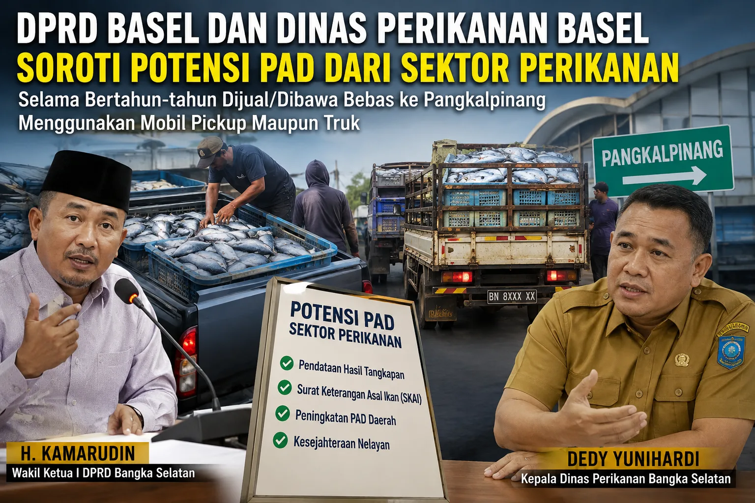 Potensi PAD dari Sektor Perikanan Diusulkan  Masuk dalam Pembahasan Raperda PDRD  