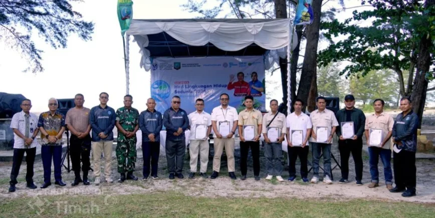 PT TIMAH Dukung Kegiatan Peringatan Hari Lingkungan Hidup Sedunia di Kabupaten Belitung Timur 