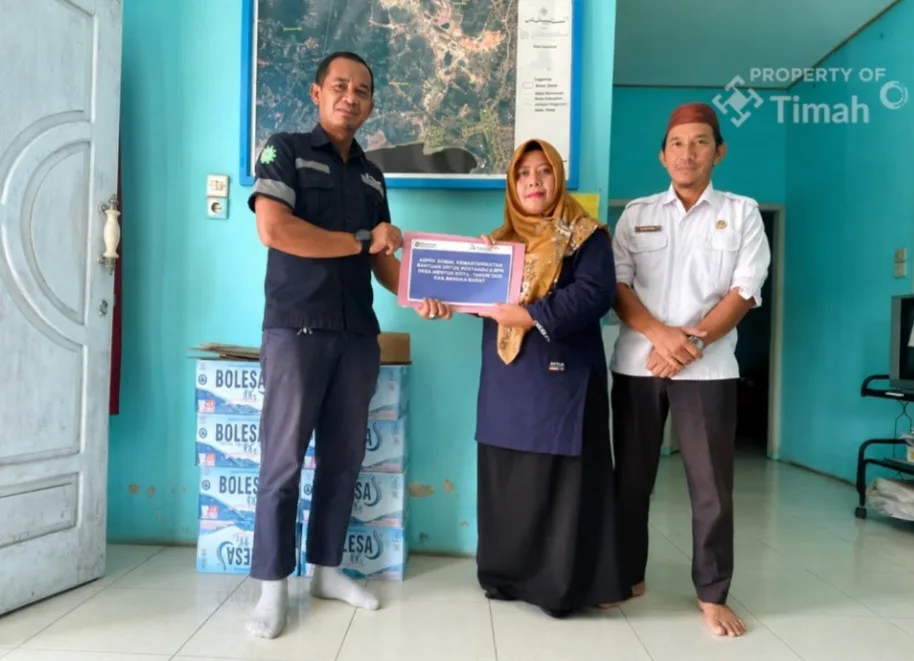 Dorong Peningkatan Kualitas Layanan Posyandu, PT TIMAH Salurkan Bantuan untuk Lomba 6 SPM di Bangka Barat 