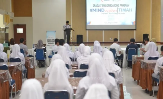 Menuju Generasi Emas 2045, PT TIMAH dan MIND ID Perkuat Pendidikan Pelajar Pemali Boarding School 