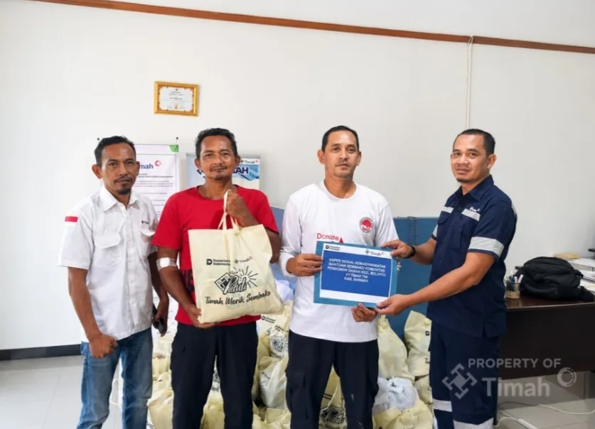 PT TIMAH Dukung Komunitas Pendonor Darah di Belinyu