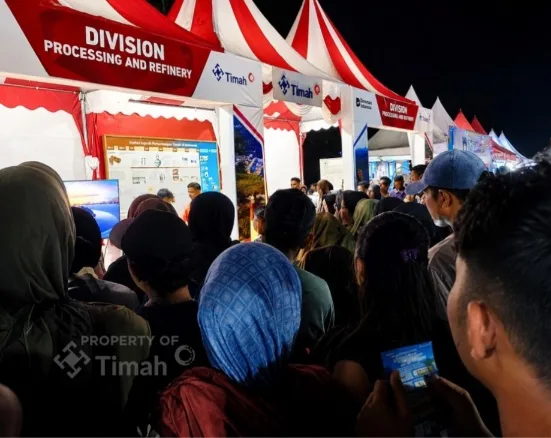 PT TIMAH Ramaikan Pameran Pembangunan HUT Bangka Barat, Edukasi Timah hingga Doorprize Jadi Magnet Warga
