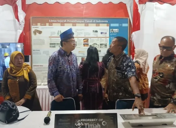 PT TIMAH Hadirkan Edukasi Pengolahan Timah di Pameran Pembangunan Bangka Barat