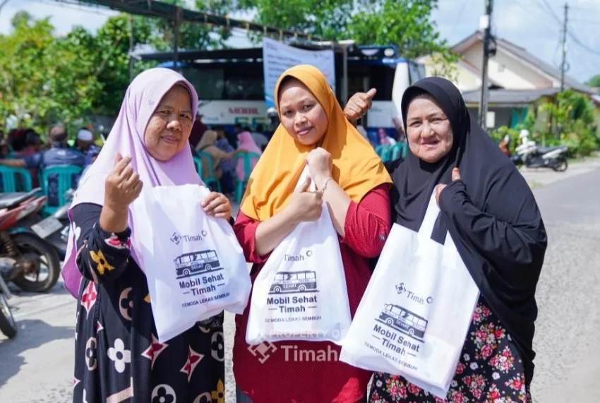 Jangkau 18 Titik PT TIMAH Layani 2.301 Masyarakat Lewat Program Kesehatan Gratis 