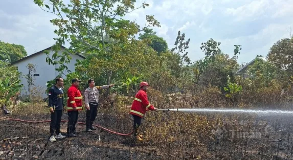 Emergency Response Team PT TIMAH Sudah 97 Kali Turun Padamkan Api