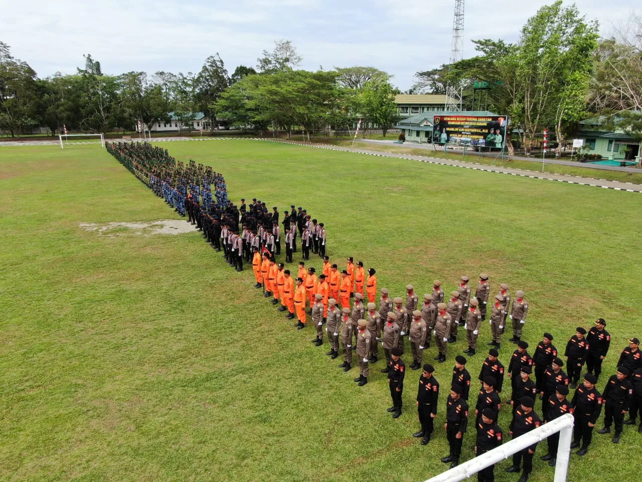 Senkom Mimika Ikuti Upacara Sertijab Danbrigif 20/IJK/3 Kostrad, Selamat Bertugas